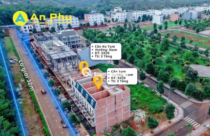 Bán shophouse Ân Phú Buôn Ma Thuột mặt tiền Hà Huy Tập 100m² giá tốt